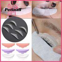 PETINAIL อุปกรณ์ต่อความงาม3คู่โล่แบบฝังที่ดัดขนตาที่ดัดขนตางอนขนตาต่อติด