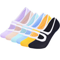 Women Pilates Socks Anti-Slip Breathable Backless Yoga Socks Ankle Ladies Ballet Dance Sports Socks for Gym Fitness Non Slip New