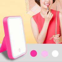 Square LED Light Portable Mirror Cosmetic LED Lighted Touch Dimmer Brightness Table Makeup With stylish&amp; design  it looks very e Mirrors