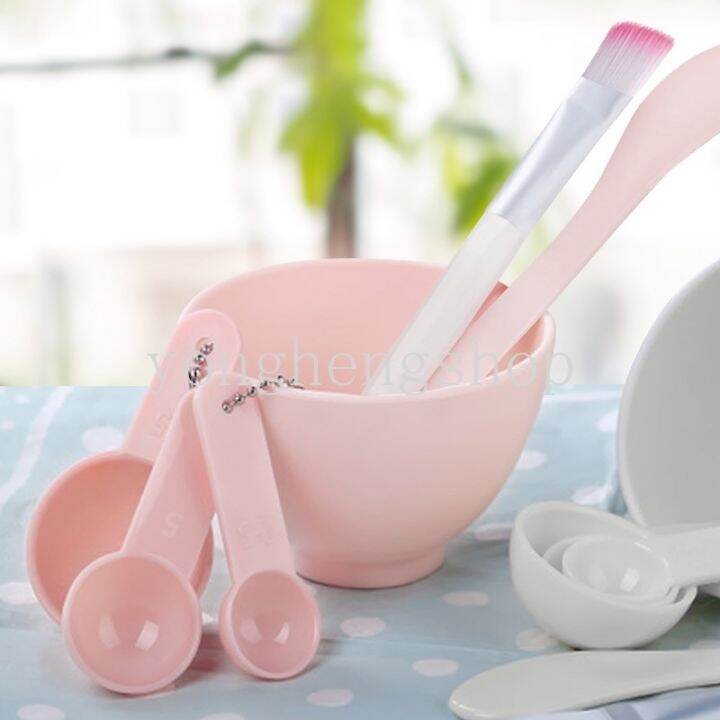 6pcs-set-4-in1-beauty-skin-care-with-brush-mixed-stir-spatula-stick-measuring-spoon-kit-mask-bowl-mixing-brush-makeup-tool