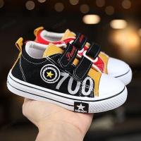 COD SDFGERTERTEEE 2-6.5-year-old childrens canvas shoes 2021 spring and autumn new boys and girls color matching biscuit shoes baby casual board shoes