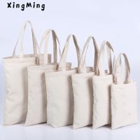 XINGMING High Quality Women Men Handbags Canvas Tote bags Reusable Cotton grocery High capacity Shopping Bag