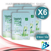 มารุเซ็น ชาเขียวชงเย็น เชคกุ เชคกุ แพ็ค 6 ถุง Maruzen Shake-Ku Shake-Ku Green Tea Bag (No Sugar) Cold Infuse Set 6 Packs