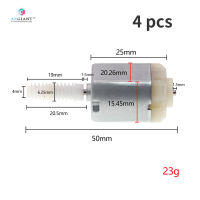 4ชิ้นเดิม FC-140SB ไมโครมอเตอร์12โวลต์ DC รถยนต์ไฟฟ้ามองหลังพับมอเตอร์ล็อคประตูมอเตอร์