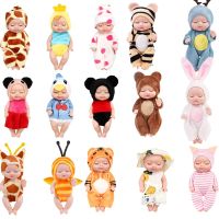 hot！【DT】♘℗┇  4 Inch Reborn Baby Lifelike Kids for Children Birthday