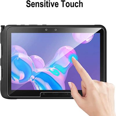 สำหรับ Samsung Galaxy Tab Active 4 Pro 10.1 SM-T636กระจกเทมเปอร์ความแข็ง9H ฟิล์มป้องกันกระเป๋าป้องกันจอแท็บแล็ต