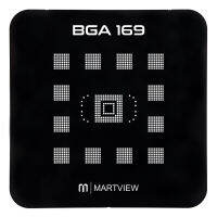 Mariew EMMC EMCP UFS BGA169 Black Reballing Stencil ตาข่ายดีบุก