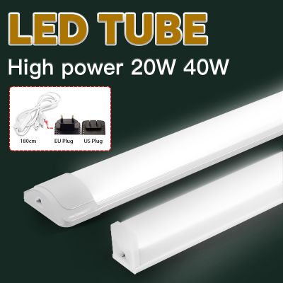 T8 Led Tube Light 220V 120cm 60cm 30cm T5 LED Tubes Wall Lamp Bars Led Light 10W 20W 2FT 4FT For Home Cabinet Kitchen Lighting