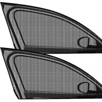 2pcs Car Window Screen Door Cover UV Protection Sunshade Visor Shield Car Front Rear Sun Window Shade Auto Camping Accessories