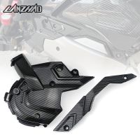 For HONDA ADV150 2019-2022 Motorcycle Chain Cover Sprocket Transmission Guard ABS Plastic Accessories Carbon Design