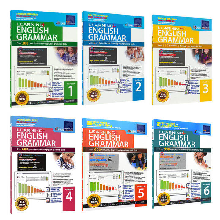 6 SAP professional training manuals for learning English grammar