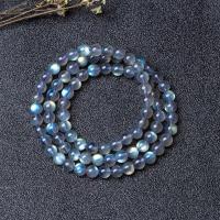 Braccialetto Di Perle Di Pietra 108 Labradorite Chiara Gigia Naturale 6มม. ต่อ Gioielli Buddha Na Donuomo Accessori Regalo