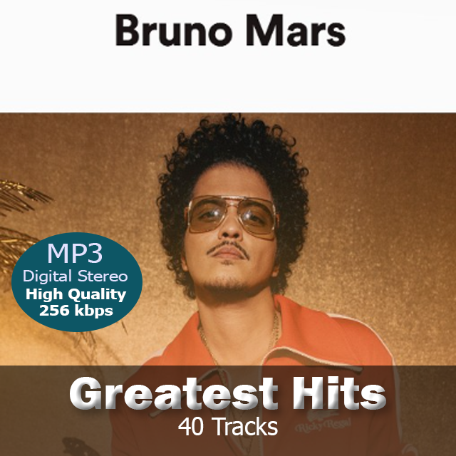 BRUNO MARS GREATEST HITS 40Tracks 256kbps Mp3 music CD | Lazada PH