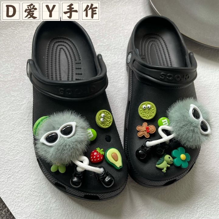 1pcs【cool boy】shoe accessorie ins Shoe Decoration Sticker croc clog ...