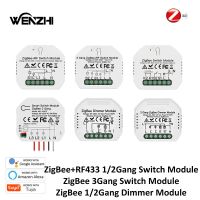 ✾ Light Switch Module Zigbee 3.0 RF 433 Mhz Dimmer Relay Automation Wireless Remote Control Smart Life Tuya Alexa Google Home Mose