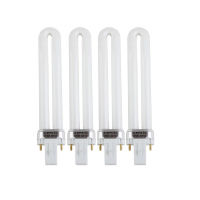 Hot Cozy ambiance 4PcsSet 9W U-shaped 365nm Lamp Bulb Tube for Nail Art Dryer UV Lamp Light