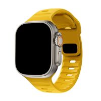 Silicone Strap For Apple Watch Band 44mm 49mm 45mm 42mm 45 mm sport correa Watchband bracelet iwatch Series 8 7 6 5 4 3 se ultra