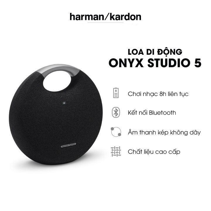 Trả góp 0%]Loa Bluetooth Harman Kardon Onyx Studio 5 - Mới ( Bảo Hành 12T)  