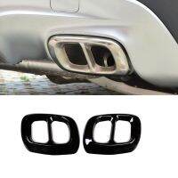 Car Exterior Tail Throat Liner Pipe Exhaust System Cover Trim Fit For Mercedes Benz GLA 200/220/260 X156 2015-2020