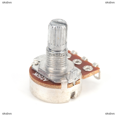 sksbvx 3 pcs A250k กีต้าร์ Potentiometer Split SHAFT หม้อเสียงสวิทช์ควบคุม