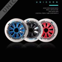 Original UNICORN Speed Skate Wheels 90 100 110mm 125mm 85A High Elastic Inline Skate Tires Marathon Roller Skates Wheel Racing Training Equipment
