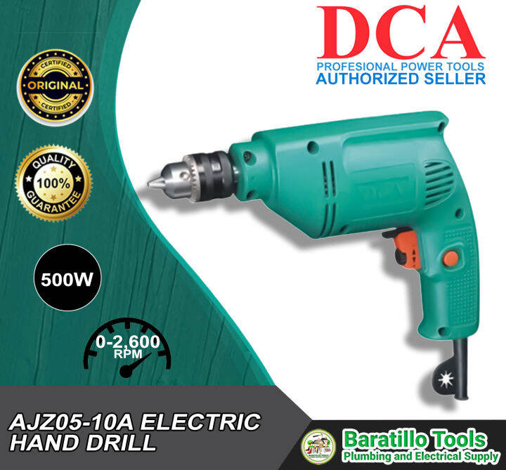 Original DCA Electric Hand Drill 10mm AJZ0510A Lazada PH