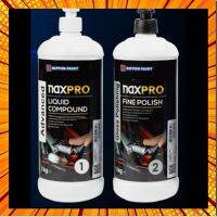 ชุด ยาขัดหยาบและขัดละเอียด (2ขวด) Naxpro Rubbing Compound- Fine Polish ฝุ่นน้อย ไม่เกิดฝ้าขาวขณะทำการขัด ขัดงานได้เร็ว กรณีสินค้ามีสี ไซท์ เบอร์รบกวนลุกค้าทักมาสอบถามหรือเเจ้งที่เเชทก่อนสั่งสินค้าด้วยนะคะ