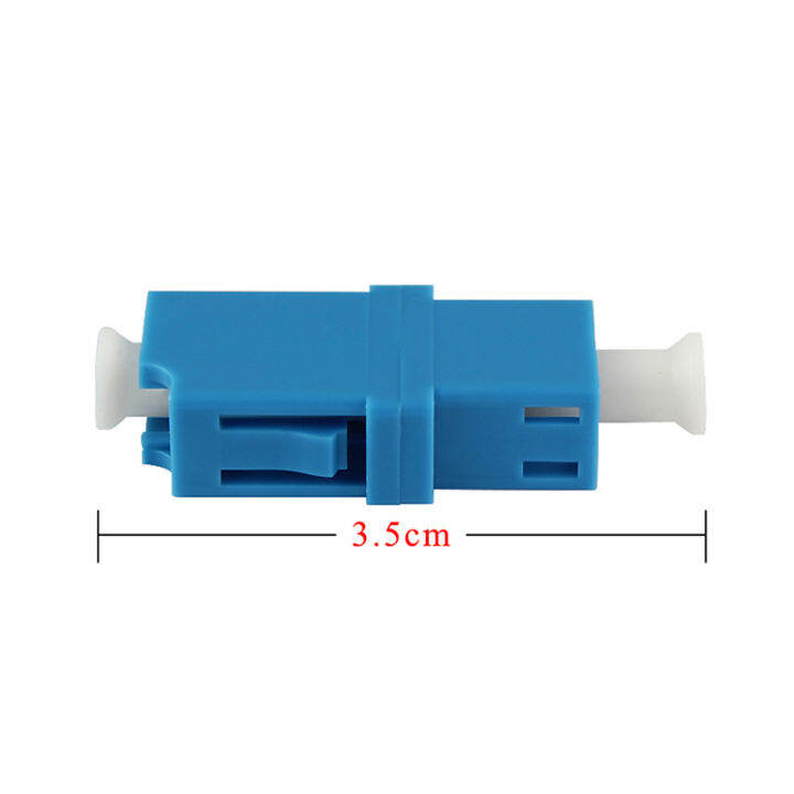 50pcs-lc-upc-fiber-optic-adapter-simplex-lc-fiber-optic-coupler-attenuator-lc-upc-fiber-flange-connector