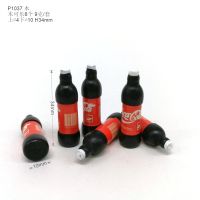 [COD] dollhouse miniature food and play model mini accessories [6 wooden cola]