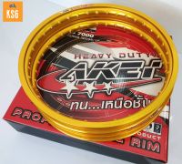 วงล้อ AKEI ของแท้!!! เกรด AAA ขนาด 1.40x17 สีทองเข้ม จำนวน 2 วง#ล้อขอบ 17-1.40 AKEI สีทองเข้ม