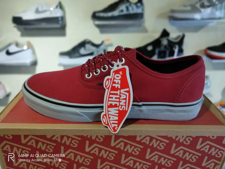 maroon and gray vans