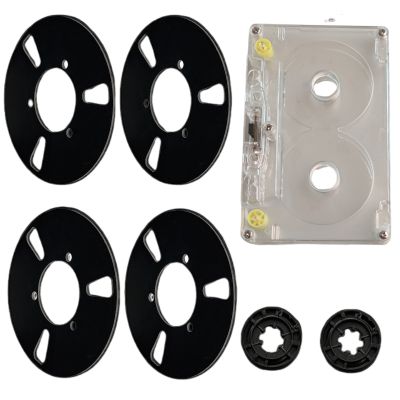 DIY Homemade 3 Windows Retro Audio Tapes Reel Cassette Tape Kit