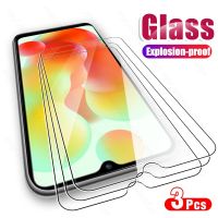 ▽ Redmi12C Glass 3PCS 9H Tempered Glass For Redmi 12C 12 C 4G 22120RN86G 6.71 Screen Protector Explosion-Proof HD Film Cover