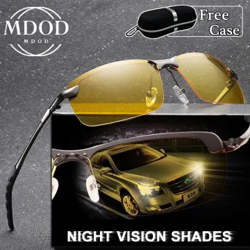 Night Vision Polarized Photochromic Sunglasses Men's Driving