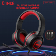 Tai nghe Gamen GH100 kiểu dáng gaming microphone tùy chỉnh đeo tai dễ chịu