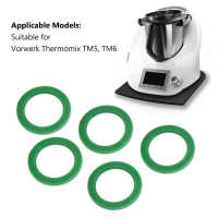 5ชิ้นอะไหล่โอริงห่วงปะเก็นเครื่องปั่นสำหรับ Vorwerk Thermomix TM5 TM6