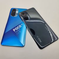 POCO ฝาหลังมีเลนส์กล้องหุ้ม F3พร้อมโลโก้ CE เหมาะสำหรับแบตเตอรี่หลัง F3แบบกระจก Xiaomi หลังพร้อมกาว