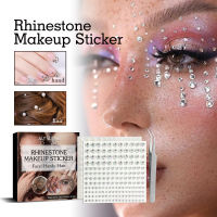 Jaysuing Rhinestone Makeup Stickers Body Nail Gem Decoration Not Easy To Fall Off Sticky Performance Shanzuan Stickers