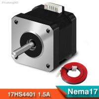 1Pcs-17Hs4401S 3D Printer 4-Lead Nema17 Stepper Motor 42 Motor Nema 17 Motor 42Bygh 1.5A (17Hs4401S) Motor For Cnc XYZ