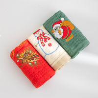 3pcs High Quality Christmas Gift Box Wine Kitchen Tea Dish Towel Bathroom Towels Face Towels 100 Cotton