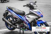 Tem trùm ex 150 xanh xám, tem exciter 150, team trùm exciter 150