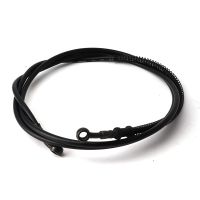 60cm 220cm Motorcycle Brake Oil Hose Brake Line Universal Motorbike Stainless Steel Braided Pipeline Latiguillo Freno Moto