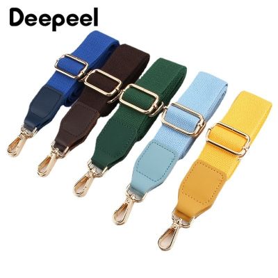 Deepeel 3.8cm Womens Colored Wide Bag Strap 75 135cm Adjustable Replacement Straps for One-shoulder Crossbody Bags Accessories