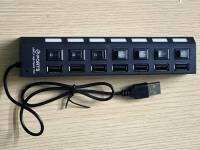 0001037 สาย USB สายต่อ High Speed USB 2.0 Hub 7 Port ช่องต่อ USB 2.0 แบบ 7 ช่อง