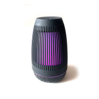 New design speaker Multifunction Diamond Night Column Bicycle Phone Led Light Wireless Mini Portable Mobile Speaker