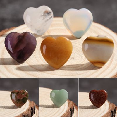 Crystal Natural Quartz Heart Stone Stone Crystals Heart Shape - Natural Quartz - Aliexpress