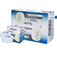 3M Nexcare First Aid Micropore 3เอ็ม เน็กซ์แคร์ ไมโครพอร์ เทปแต่งแผลชนิดเยื่อกระดาษ ขนาด (1"x10) /ม้วน 12 ม้วน (ยกกล่อง!)