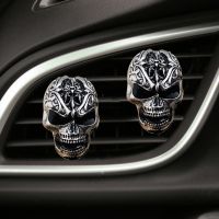 Creative Car Air Freshener Skull Auto Air Conditioning Air Outlet Fragrance Clip Car Perfume Ornament Car Decoration