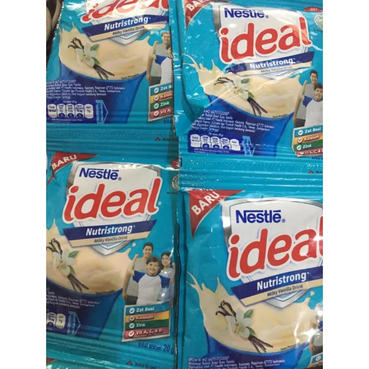 Susu Ideal Nestle Susu Bubuk Vanilla Isi 10 Sachet | Lazada Indonesia