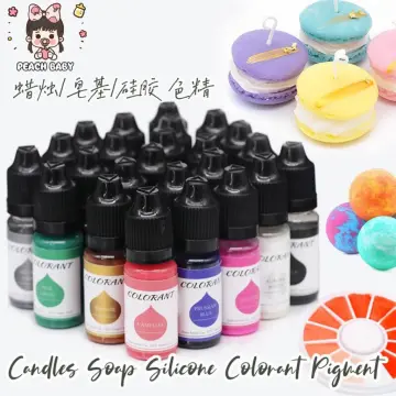 Liquid Candle Dye For Soy Wax Candle Making For Resin Crafts Candle Soap  Pigment Liquid Colorant